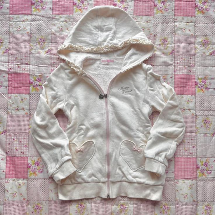 Sudaderas con capucha Y2k para mujer, ropa de invierno, ropa de calle de amor blanca Kawaii, Sudadera con capucha holgada con cremallera, chica dulce de Corea, mangas largas Vintage de los años 90