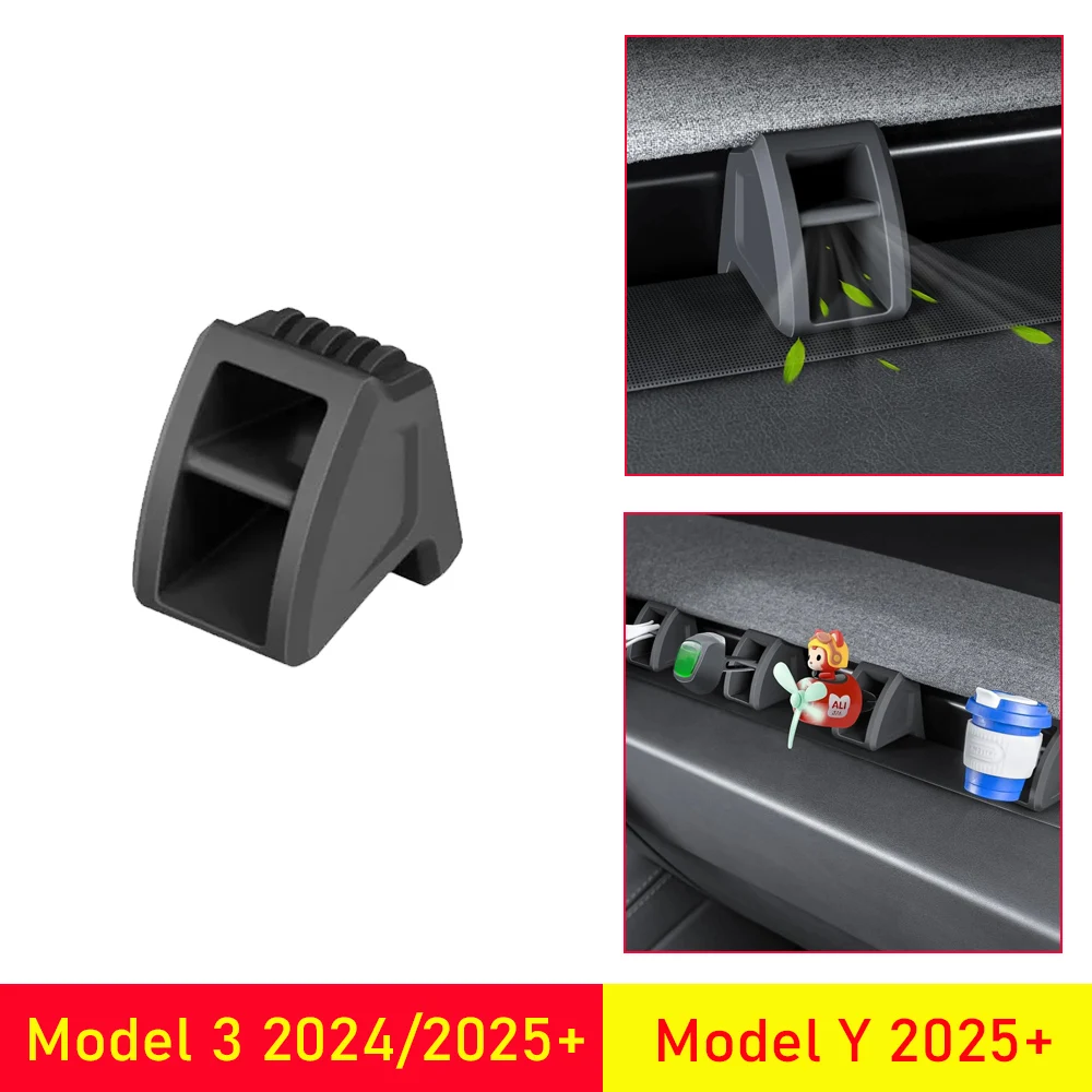Para tesla modelo y juniper 2025 saída de ar ventilação aromaterapia clipe ambientador modelo 3 2024 2025 adaptador suporte conversor fragrância