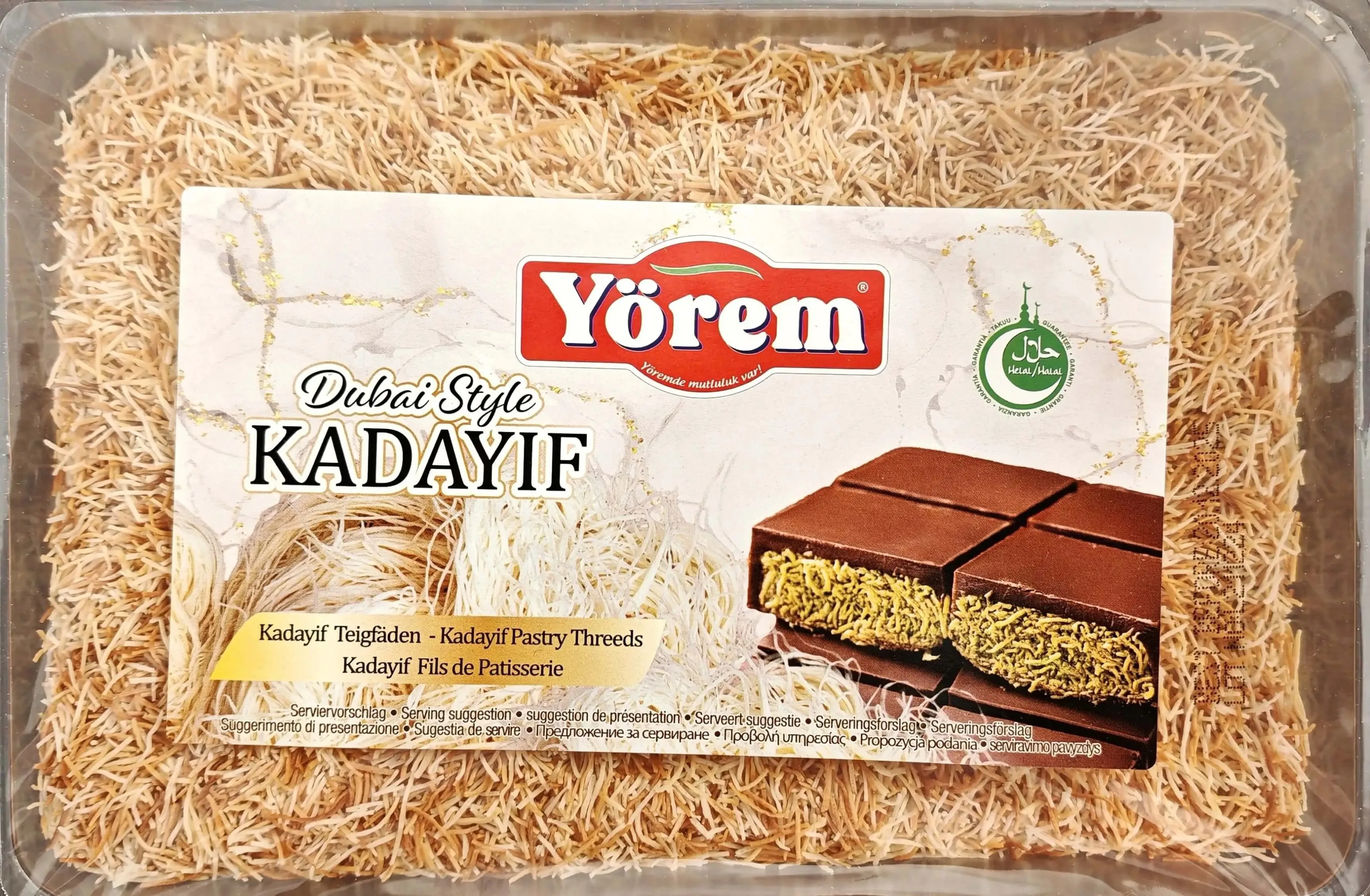 Kadayif Faden teig für Dubai Schokolade 200g - Yorem