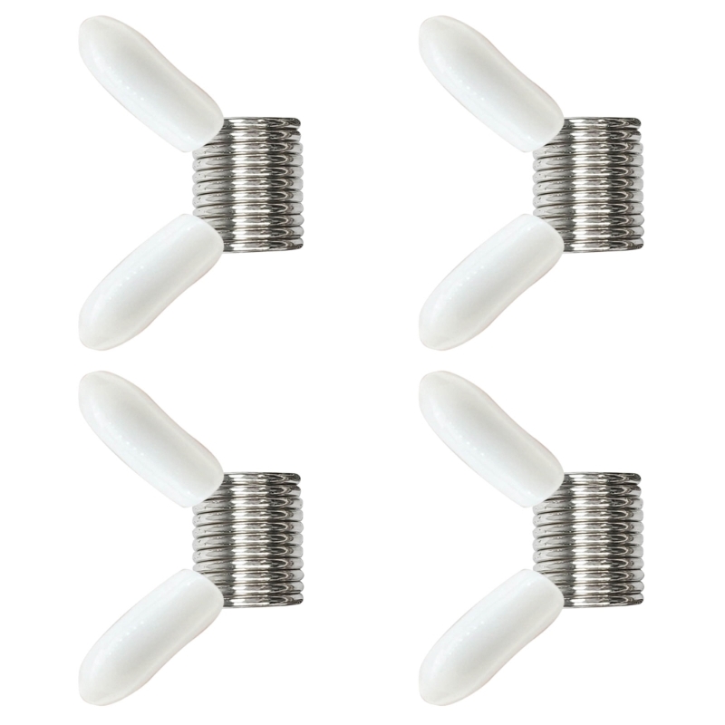 Bộ chặn hạt 8/4 món dùng để làm đồ trang sức Chốt cuối lò xo để kết cườm D0LC