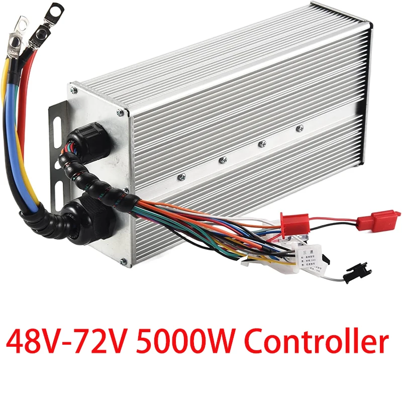 36v 48v 72v 84v 2000w 3000w 5000w 80a controlador de bicicleta elétrica controlador de triciclo de motor sem escova para motocicleta e-scooter
