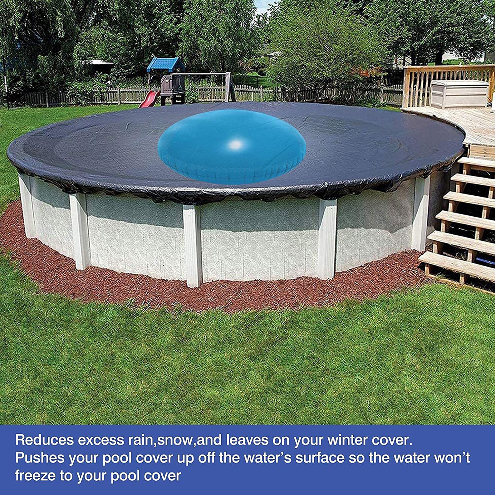 Swimming Pool Winter Pillow Durable Winterizing Swimming Pool Cover Air Pillow Inflatable Floating Cushion for Above Ground Pool