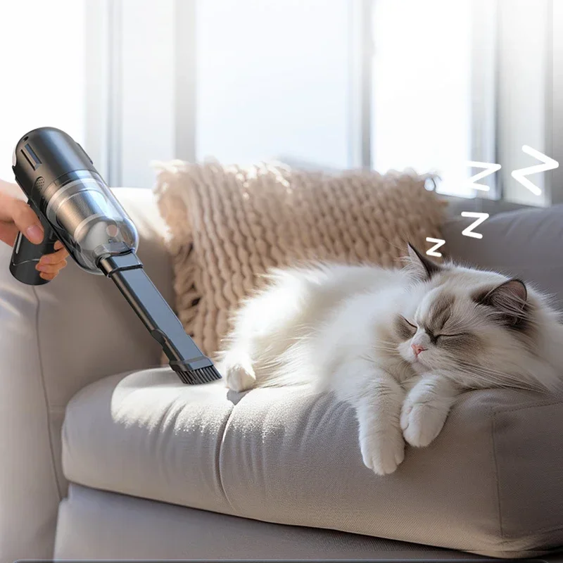 Xiaomi Youpin Car Vacuum Cleaner Wireless Handheld Mini Powerful Cleaning Machine Portable Car Cleaning Strong Suction Home Tool