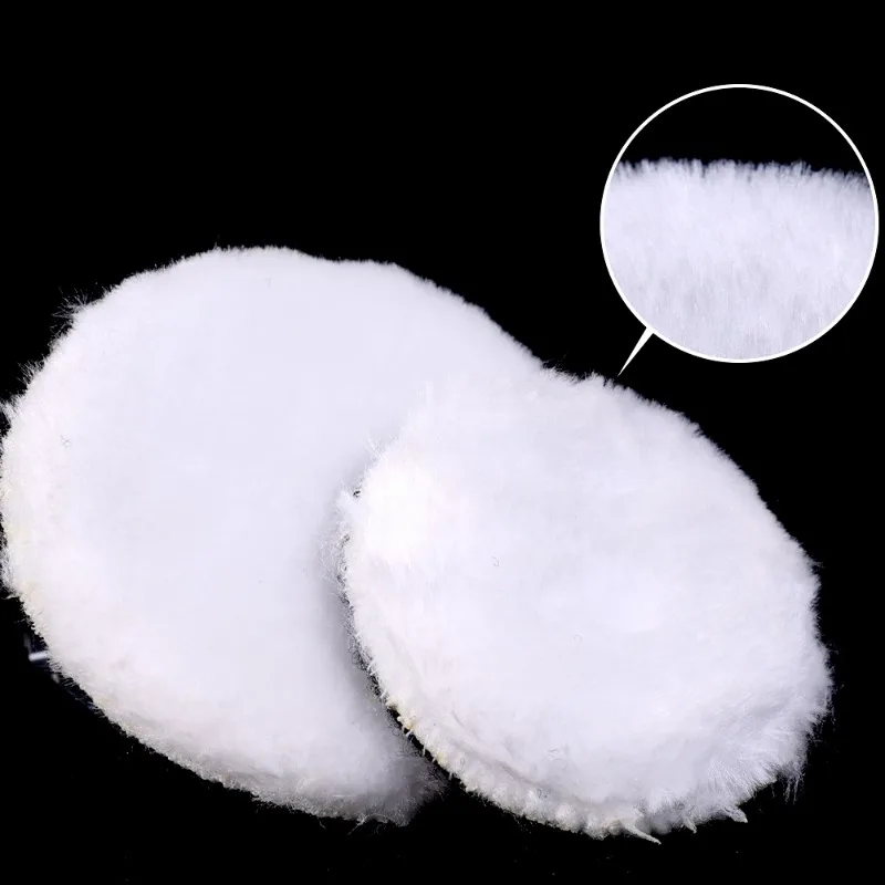 3/4/5/6/7 Polegada kit de polimento uma almofada de polimento carro cera esponja disco lã roda auto pintura cuidados polidor almofadas para polidor carro