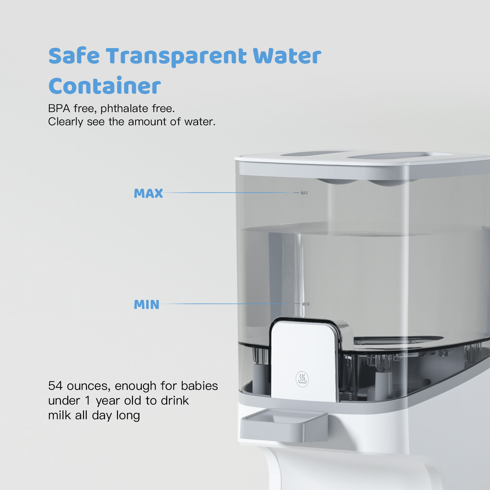 24 uur slimme thermostaat 3 temperatuurmodi Instant Warmer super eenvoudige Instant Warmer