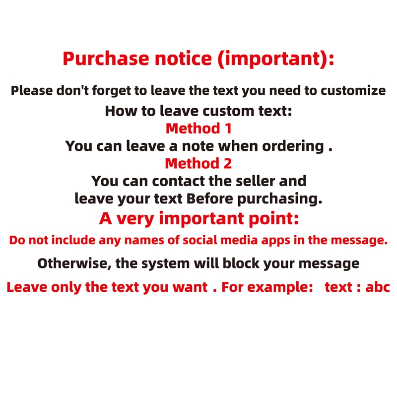 Texto personalizado personalizado para decalques adesivos de carros e motocicletas à prova d'água do Instagram Username