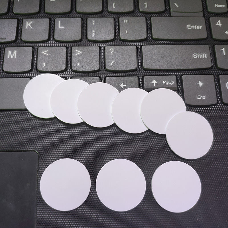 10 peças reescrever 0 bloco 13.56mhz cartão de moeda uid etiqueta rfid keyfob gravável iso14443a usado para copiar cartões s50