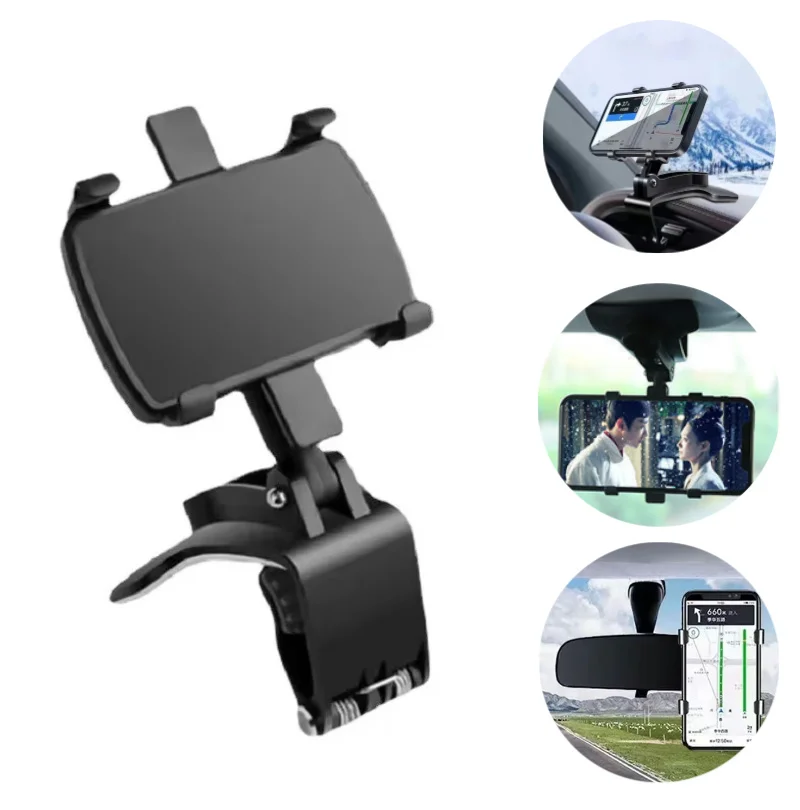 Support de téléphone portable de voiture multifonction, cluster de jouets de voiture, support de téléphone portable universel, support de navigation, partenaires de voiture, support rapide