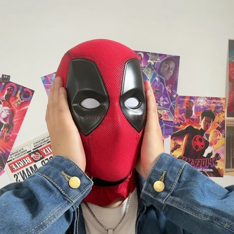 Mascara Deadpool Mobile Eye Elektronische Deadpool Desktop Dekoration 1:1 Fernbedienung Cosplay Modell Maske Erwachsene Kinder Geschenk