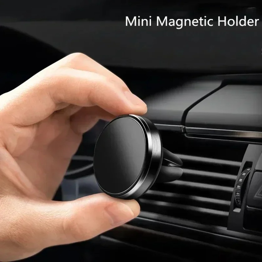 Imán de ventilación de aire para teléfono inteligente, soporte móvil para GPS, soporte magnético para teléfono de coche para iPhone 12, 13, 14, 15 16 Pro, Xiaomi y Samsung