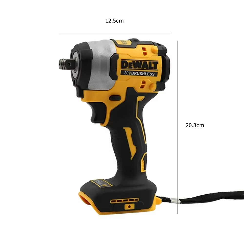 Dewalt DCF922 610N.m Brushless Impact Wrench Cordless Driver Large torque Variable Speed Electric Wrench 20V Rechargeable Tools