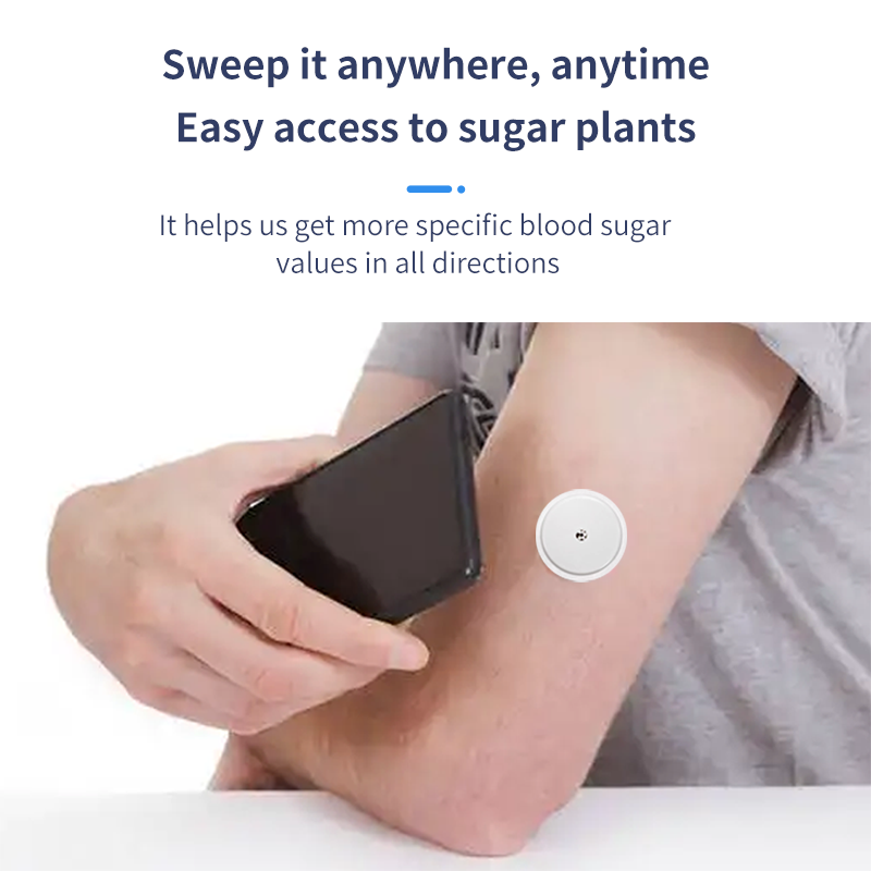 (EXP:2026-01-31) Sensor Libre de estilo libre medidor de glucosa en sangre Sensor escáner Sensor de Diabetes de prueba de azúcar sin dedos