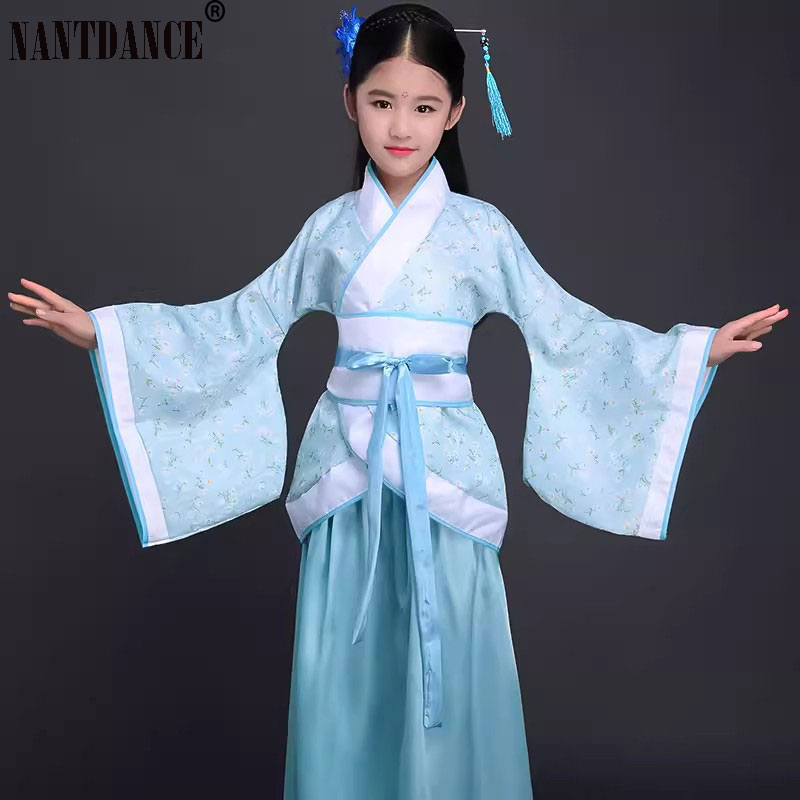 Kostium dla dziewczynek dzieci Kimono tradycyjny Vintage etniczny Fan studentów chór kostium taneczny japoński styl Kimono Yukata