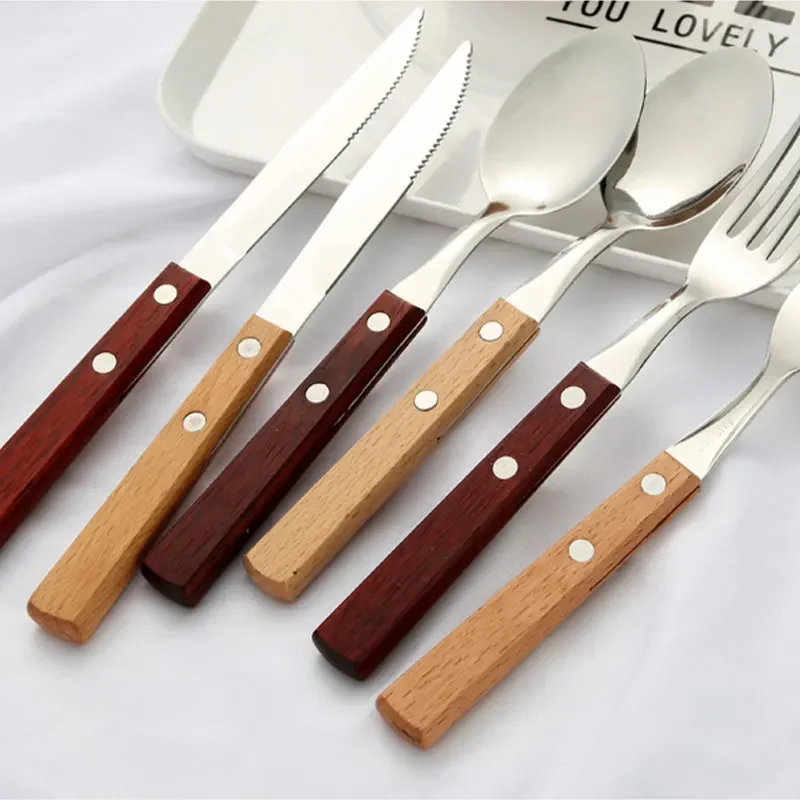 10sets Kitchen Knife Handle Rivet Manual Knife Handle Clamping Screw DIY Knife Tableware Handle Fixing Lock Rivet Accessories