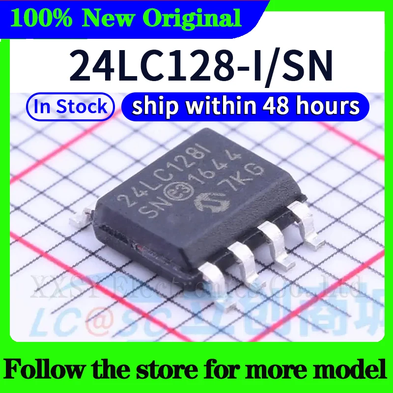 24LC512-I/SM 24LC256-I/SM 24LC128-I/SM 24LC512-I/SN 24LC256-I/SN 24LC128-I/SN 24LC64-I/SN En stock Envío 48 horas