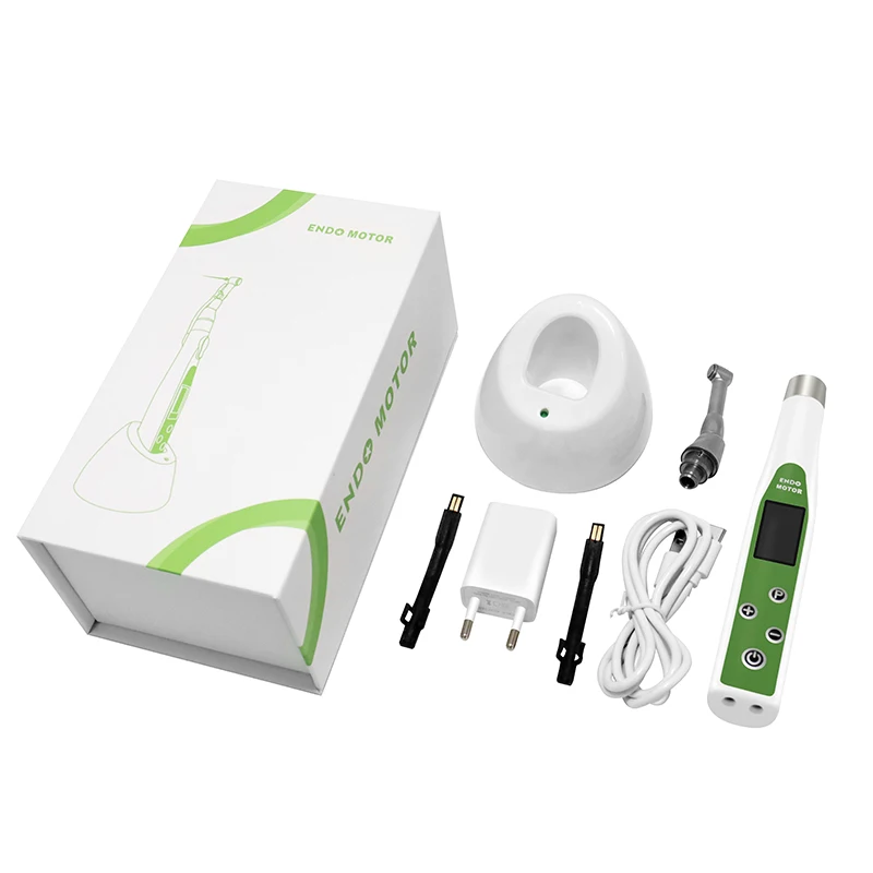 EndoMotor 16:1 ทันตกรรมลดอุปกรณ์ไร้สาย Endo พร้อมไฟ LED นําเข้ามอเตอร์ Root Canal เครื่องมือทันตแพทย์เคล็ดลับ