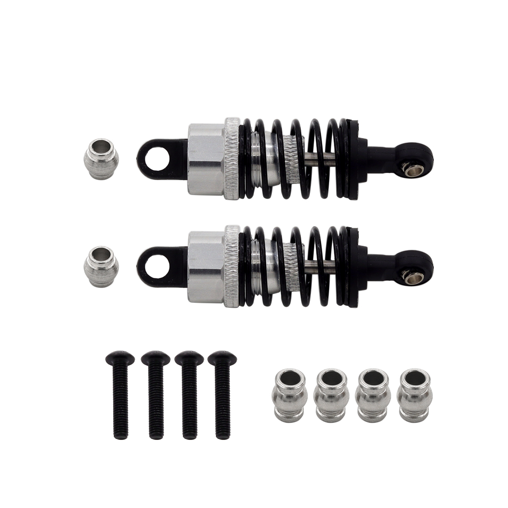 Amortiguador de aceite de aleación de aluminio para Tamiya TT02 TT01 M05 HPI HSP Kyosho Redcat 1/10 RC en coche de carreras de deriva por carretera