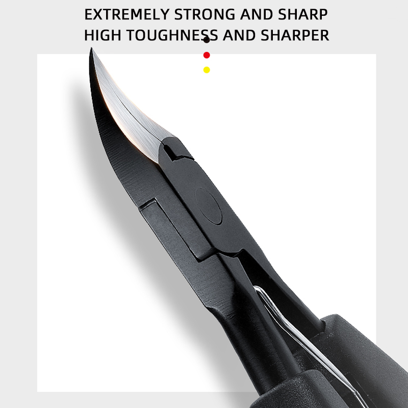 Coupe-ongles incarnés en acier inoxydable, pour pédicure, Correction des orteils épais, outils de manucure