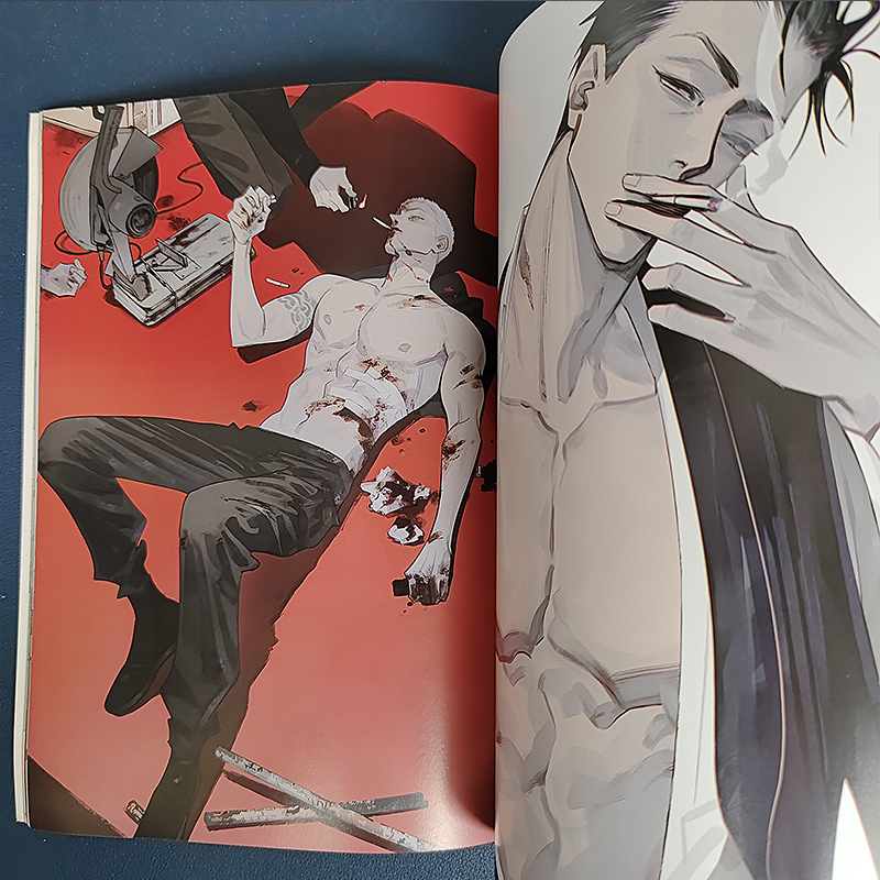 mini Old Xian 3 Art Collection หนังสือภาพประกอบงานศิลปะ Manhwa หนังสือการ์ตูนตัวการ์ตูนภาษาอังกฤษ Manga Collection Oldxian