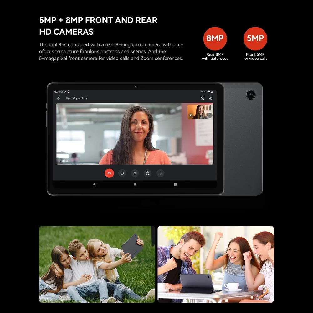 ALLDOCUBE iPlay 50 Tableta de 10,4 pulgadas 2K Actualización Android 14 6GB RAM 128GB ROM 6000mAh Tabletas