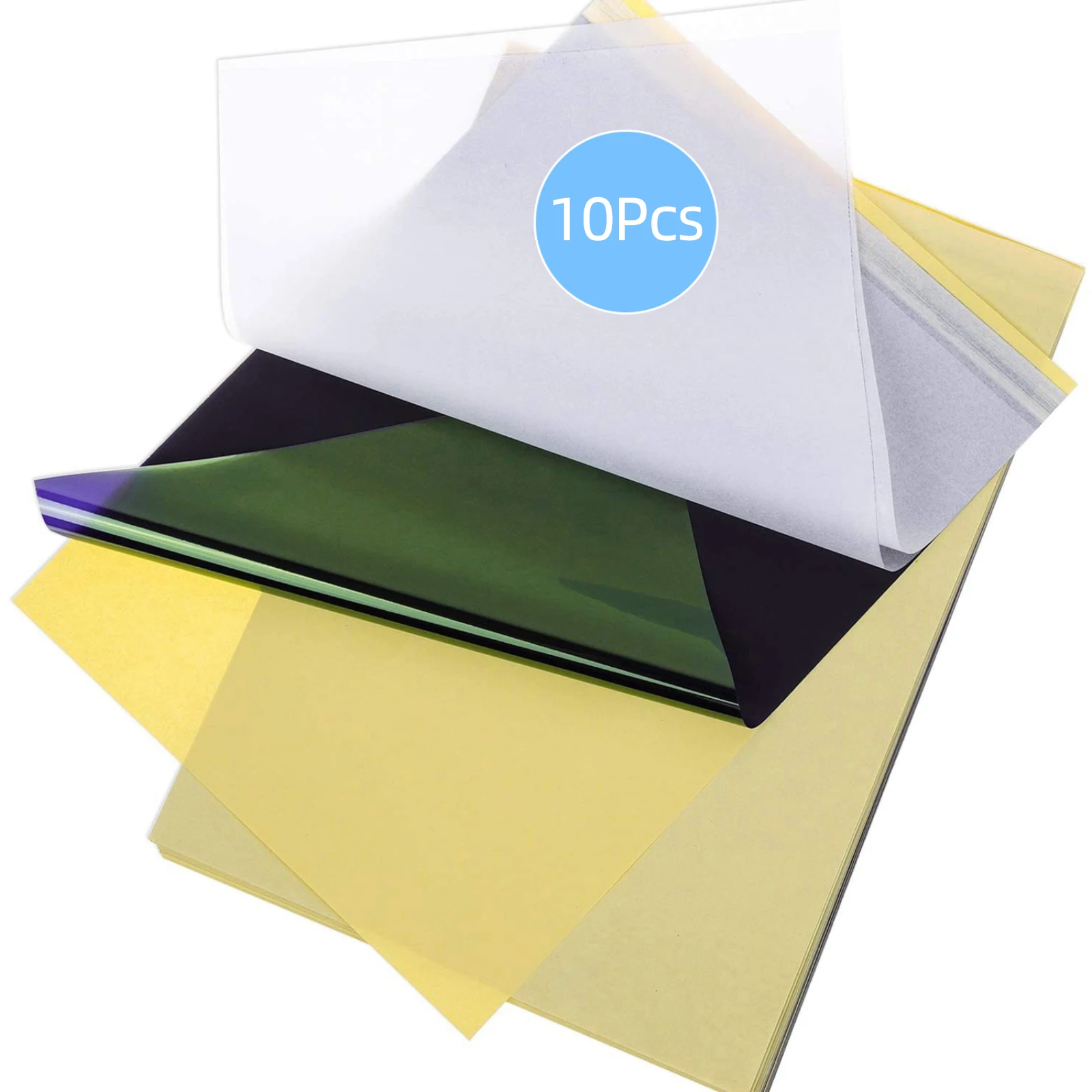 10/30/50/100 sztuk papier do transferu tatuażu wysokiej jakości papier do kopiowania w formacie A4 papier termiczny maszyna do transferu tatuażu akcesoria do tatuażu