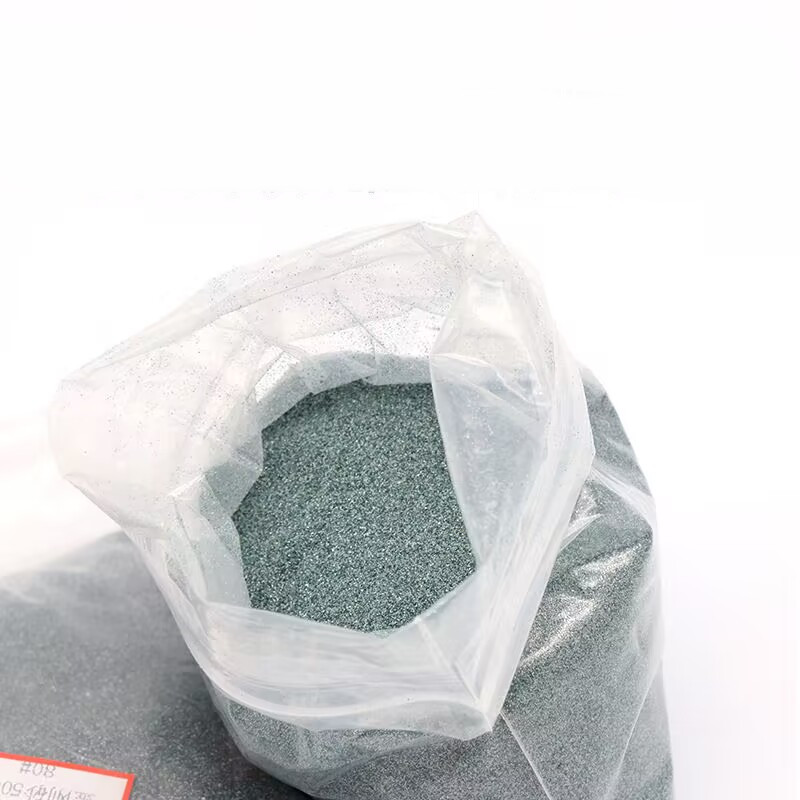500g Grit60 ~ 1200 Polvere abrasiva per macinazione di carborundum verde con macchina per bicchiere vibrante per lucidatura di agata di giada giadeite