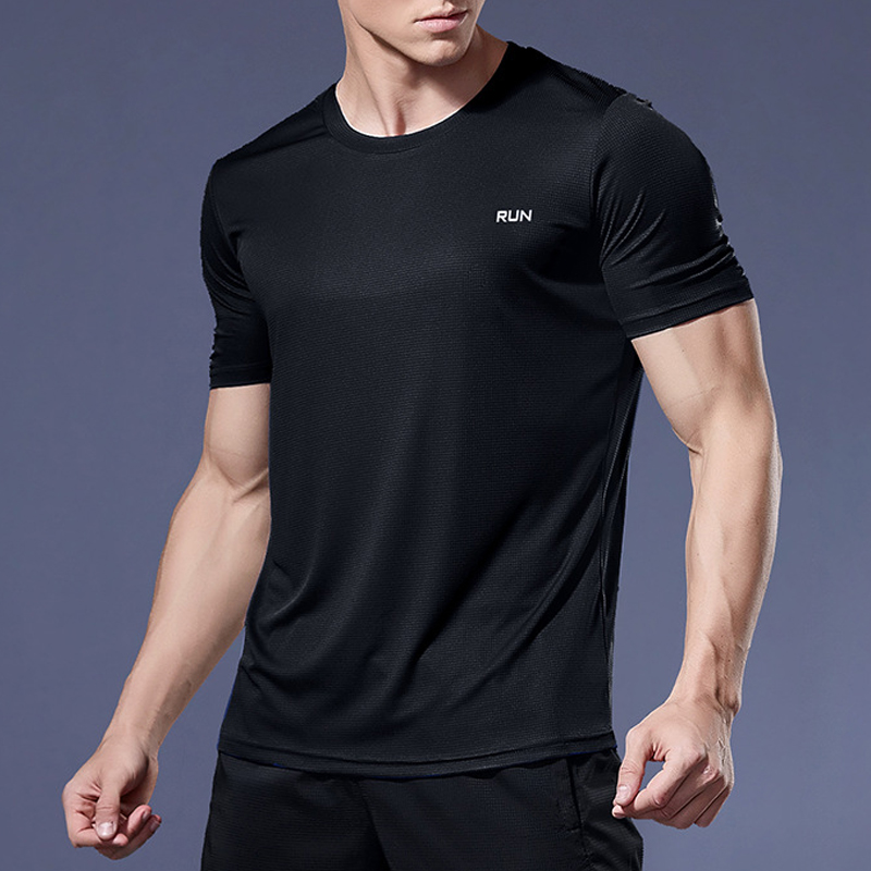 Laufshirts, Fußballshirts, Herren-Trikot, Sportbekleidung, Herren-Jogging-T-Shirts, schnell trocknend, Kompressions-Sport-T-Shirt, Fitness, Fitnessstudio