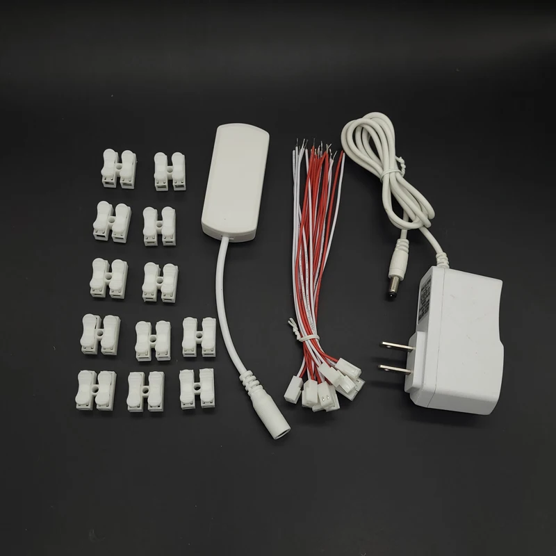 3 v/12 v AC/DC อะแดปเตอร์แหล่งจ่ายไฟ 6 พอร์ต 3 v/12 v DC รถไฟเค้าโครง/รถไฟ/รถไฟ Diorama EU/US/US