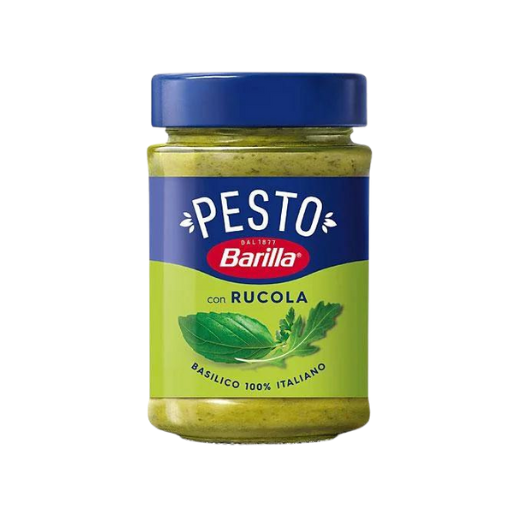 Italienisches Pesto-Basilikum und Rucola-Barilla