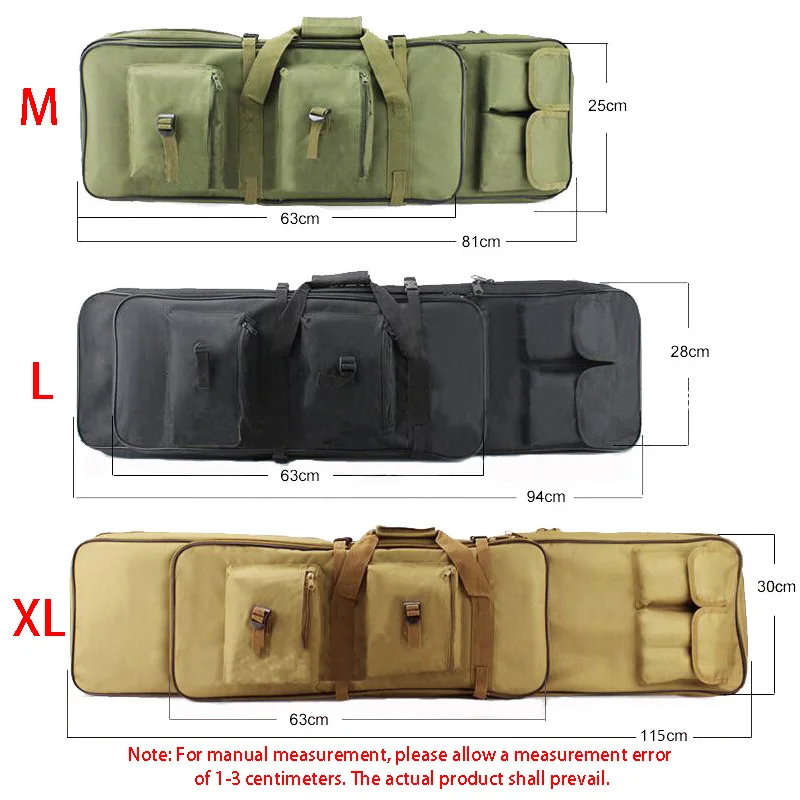 Ophidian m/l/xl arma saco caso rifle mochila sniper carabina airsoft tiro transportar sacos de ombro para caça acessórios