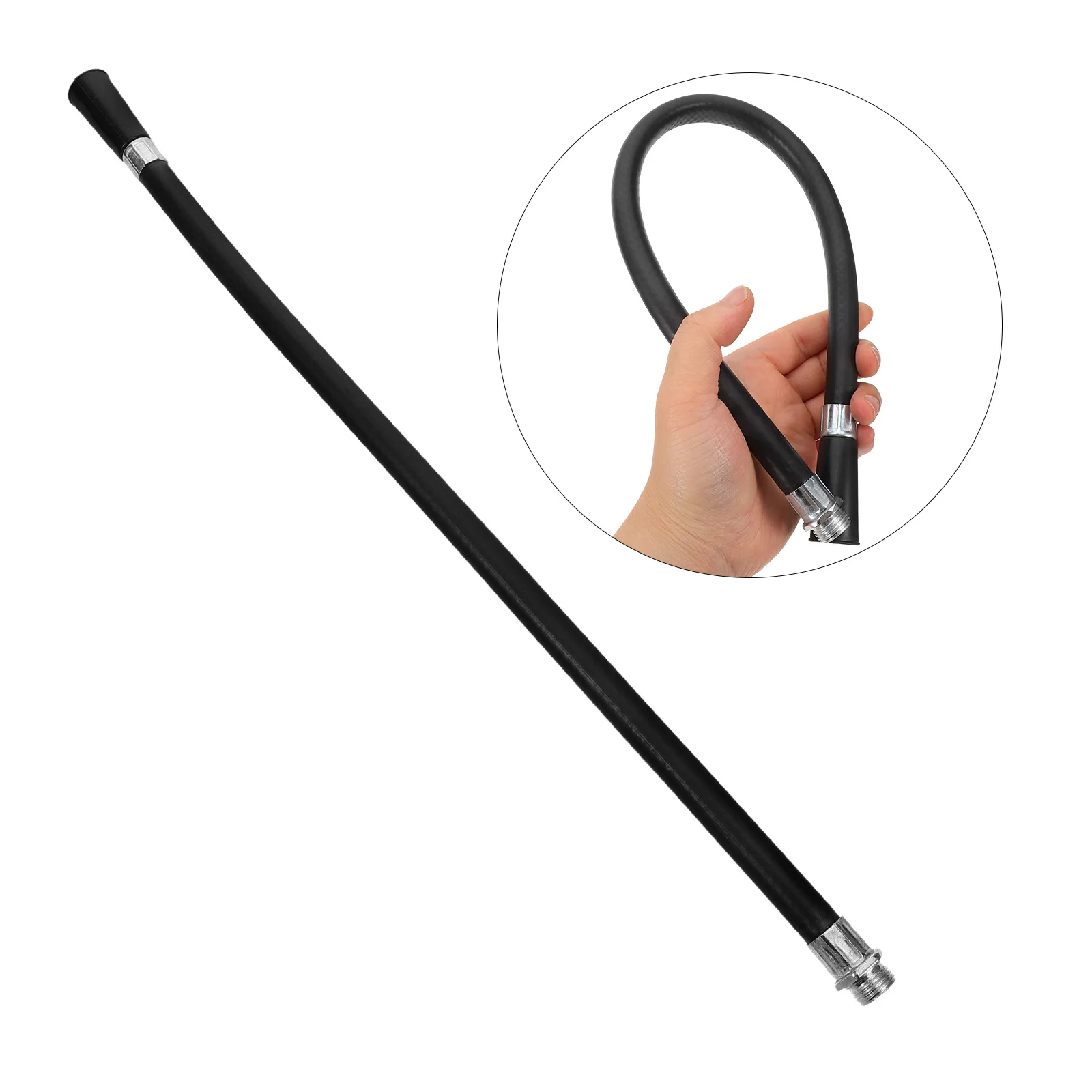 5 Pcs Iron Head Dry Powder Fire Extinguisher Nozzle Hose Tube Plastic Replacements Accessory