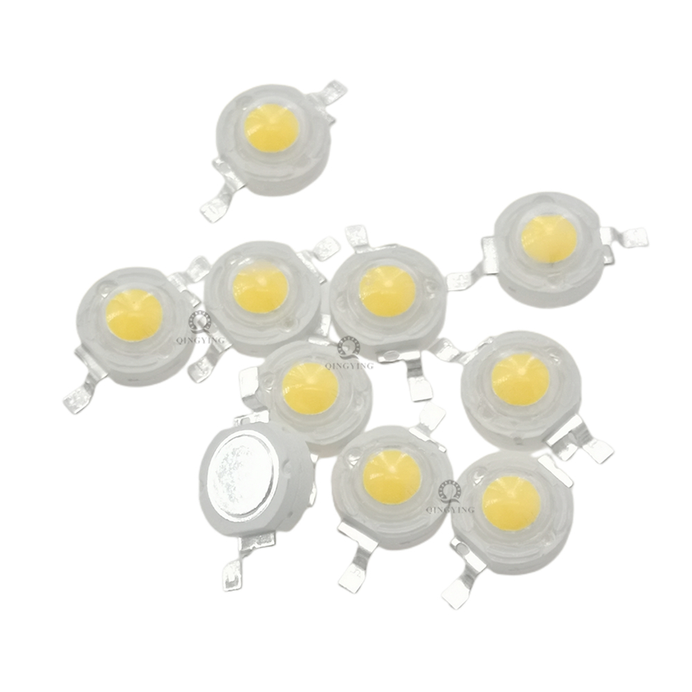 10 stks 1 W 3 W LED Chip Epistar High Power Lamp Kralen 3 V 3.2 V-3.6 V Warm Natuur Koud Wit 3000 K 4500 K 6500 K 10000 K 20000 K 30000 K