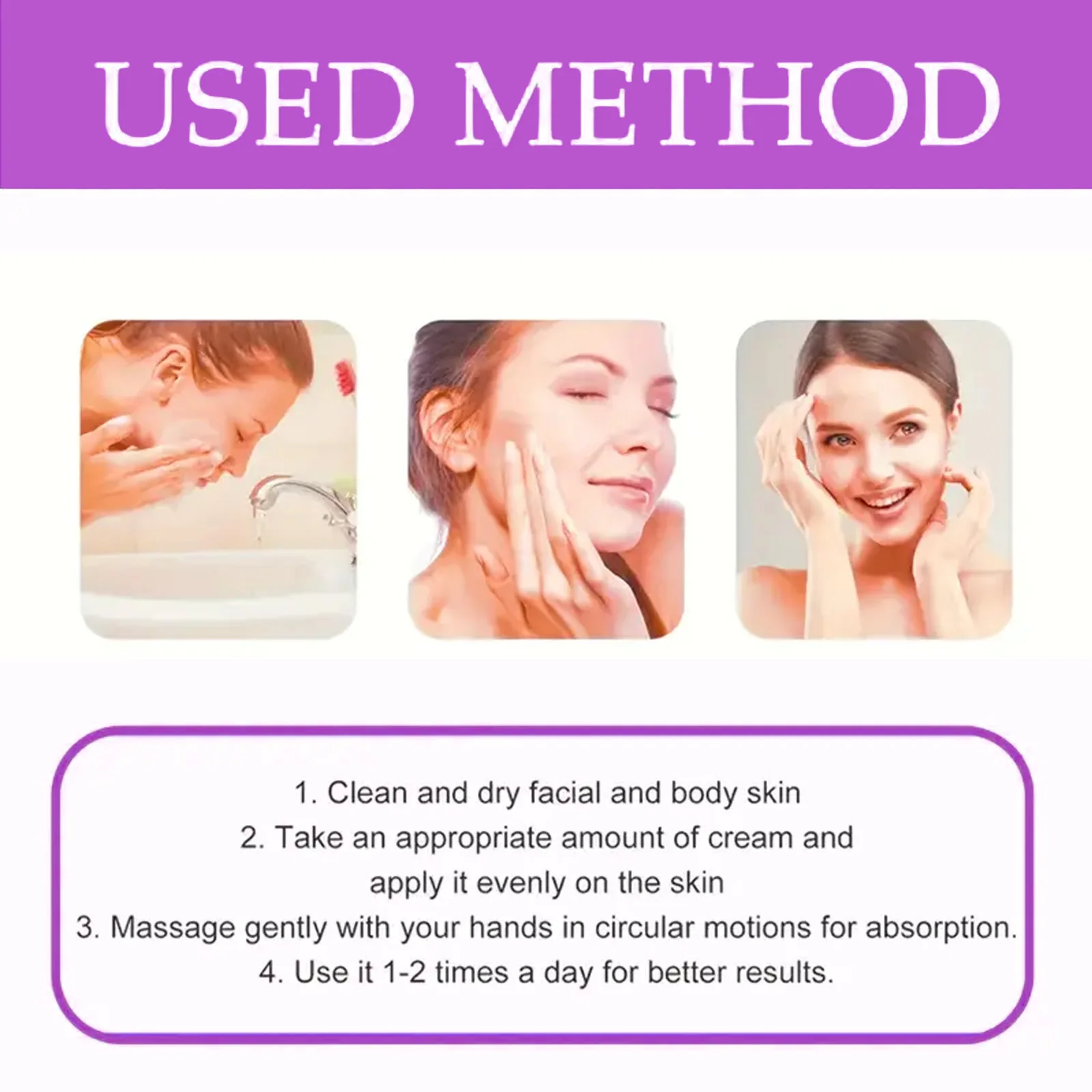 Crema potente de día y noche con péptido reafirmante, crema iluminadora e hidratante para el renovación de la piel, crema hidratante facial antienvejecimiento