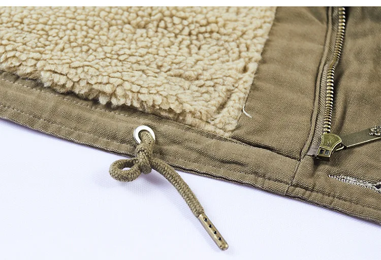 Abrigos de invierno con capucha para hombre, chaquetas de lana con forro de lana, Parkas cálidas de buena calidad, prendas de vestir informales para hombre, ropa de invierno talla 5XL