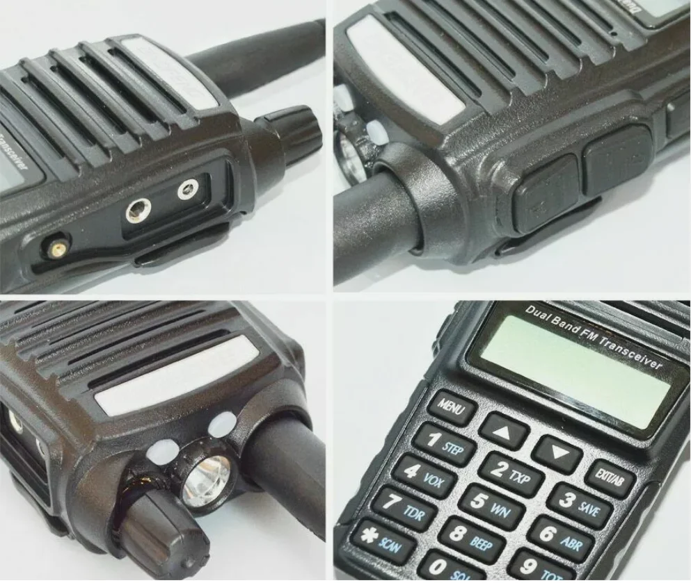 BaoFeng UV-82 8W Dual Band Two-Way Radio 136-174MHz VHF & 400-520MHz UHF (Black)