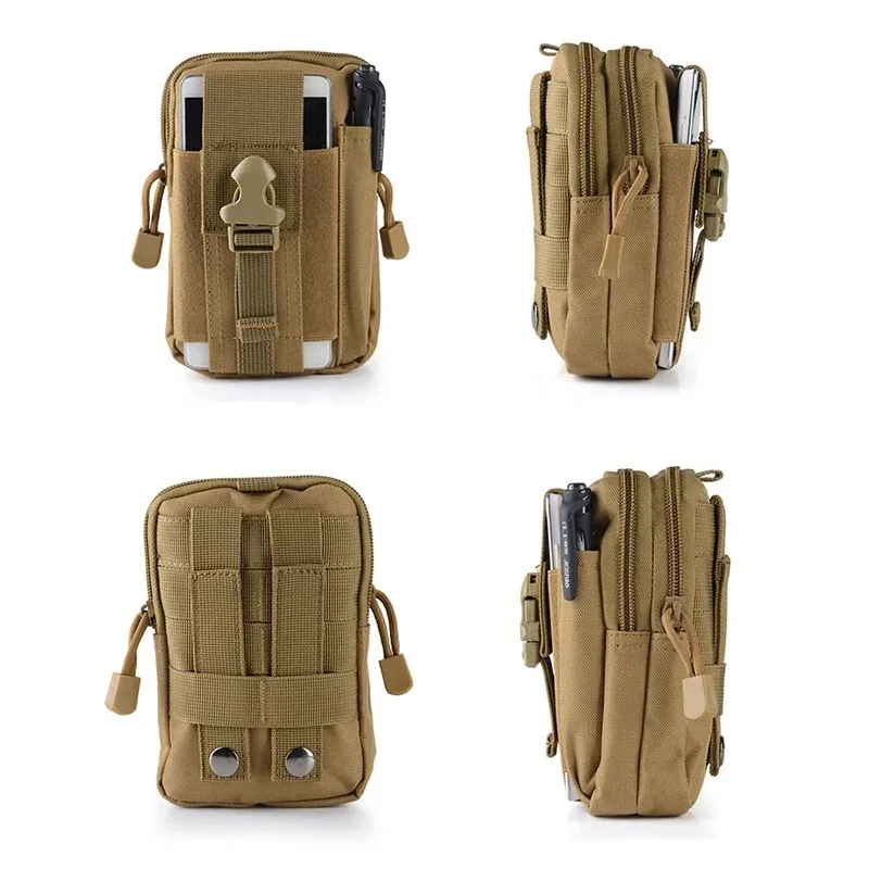 Molle Tasche Mehrzweck Hüft tasche taktische Holster Hüftgurt Pack Brieftasche Tasche Geldbörse Telefon Fall