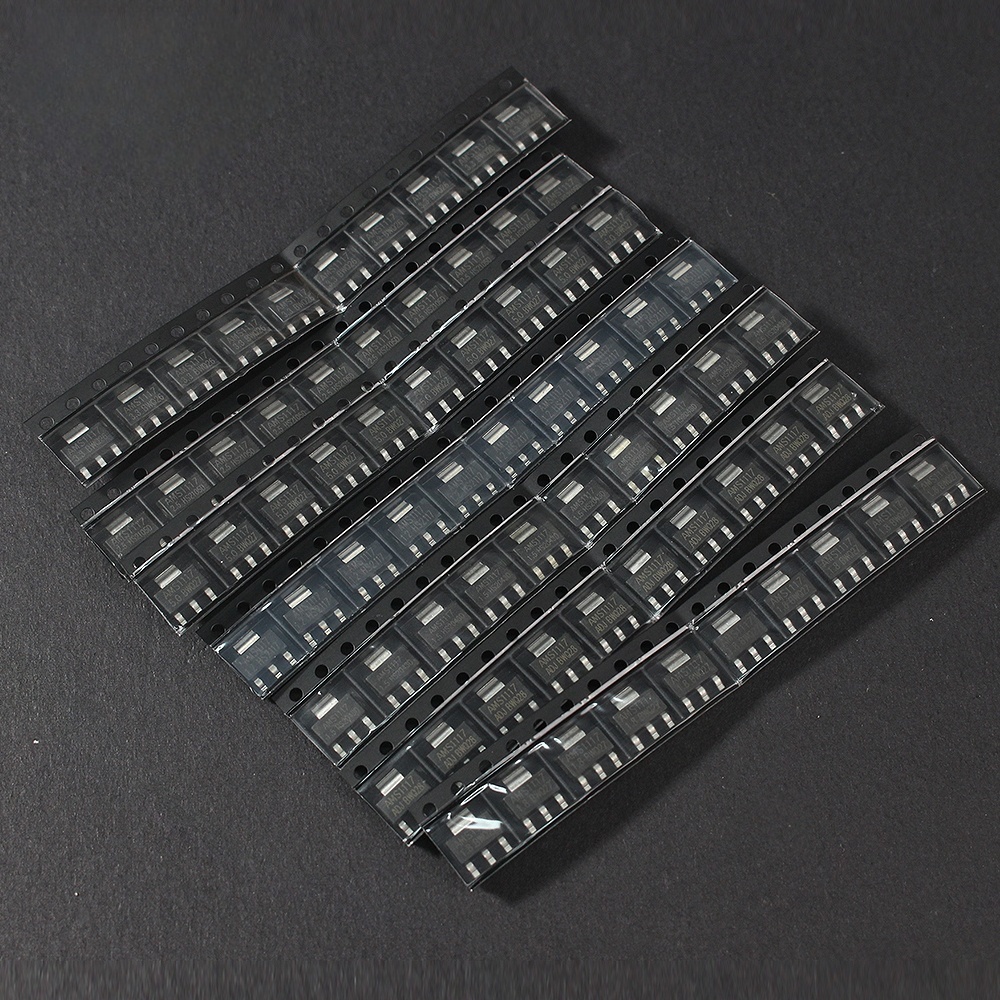 SOT-223 70-teiliges Spannungsregler-Set AMS1117 AMS1117-3,3 V AMS1117-ADJ AMS1117-5,0 V AMS1117-2,5 V AMS1117-1,8 V AMS1117-1,5 V 1,2 V-5 V