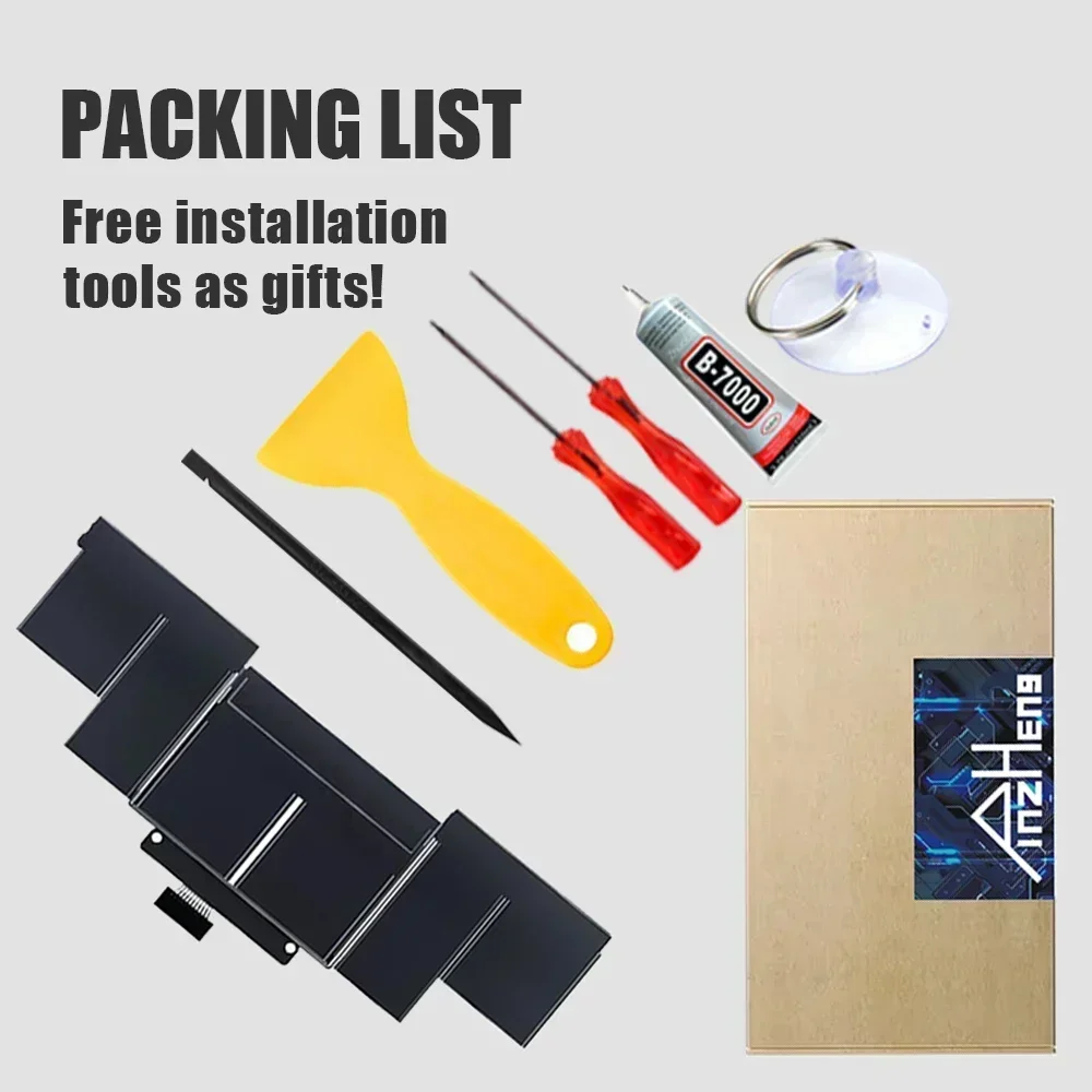 PINZHENG Аккумулятор для ноутбука Macbook Air 13 дюймов A2337 A1932 A2179 A2681 15 дюймов Pro A2141 A2941 14 дюймов A2442 A2779 A2918 A2992 16 дюймов A2485