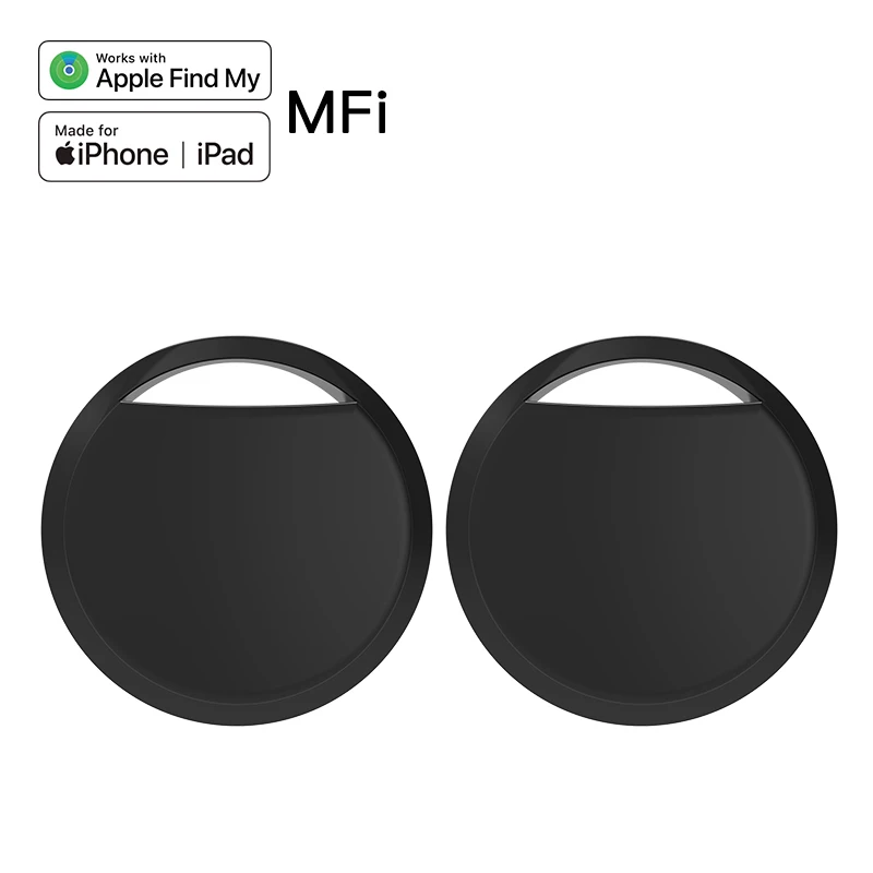 Rastreador GPS Bluetooth a través de IOS Find My App, etiqueta de alternativas para Apple Airtag, localizador antipérdida para artículos personales, mascotas, 1/2/4 Uds.