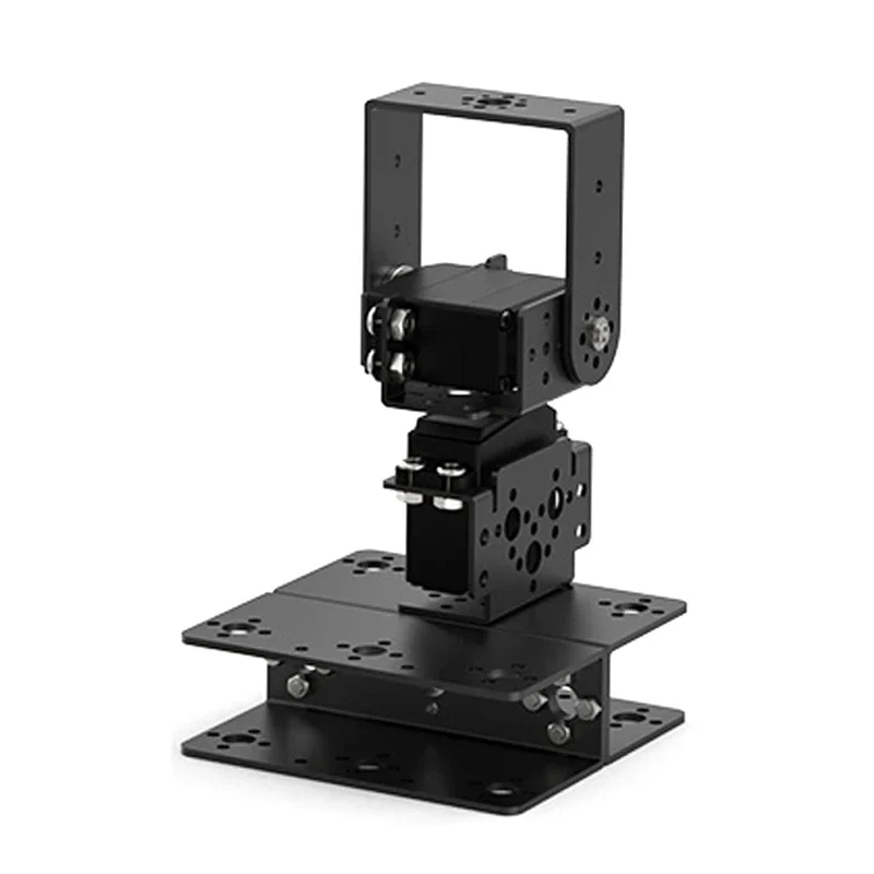 2 Dof Roboter-Roboter-Metalldrehplattform, steuerbarer elektrischer Schwenk-/Neigungsmanipulator, horizontale und vertikale Drehung, Roboter-DIY-Kit