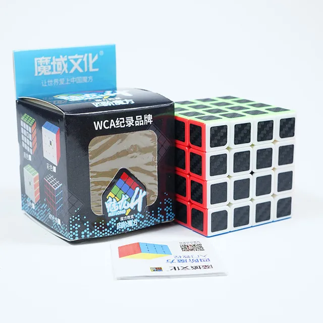 [ECube] MeiLong 4x4x4 Cubo Mágico Jogo de Quebra-cabeça Cubos Crianças Brinquedo Educacional Precoce Para Crianças Novo Cubo 2019 - Colorido