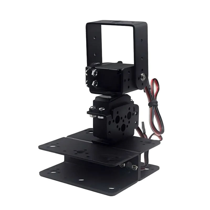 MG996R 2 Dof rotierender Roboter-Manipulator, mechanischer Gimbal aus Metalllegierung für Arduino-Roboter, DIY-Kit, offener Code, programmierbares Roboter-Kit