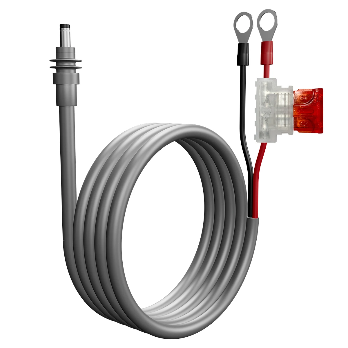 Para Starlink Mini Cable de alimentación específico DIY 18AWG arnés de extensión de cableado con portafusibles automotriz ATC/ATO enchufe CC impermeable