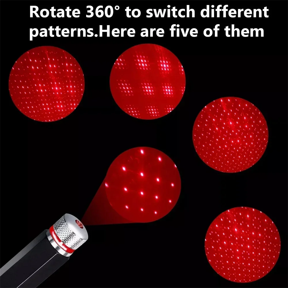 Mini LED voiture toit étoile veilleuses projecteur lumière intérieure ambiante nuit ciel étoilé USB LED lumières décoratives Plug and Play