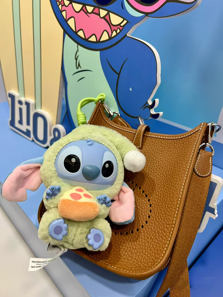 Figurka kolekcjonerska Stitch Eat When Sleepy Series Blind Box Vinyl Plush Doll Cute Snacking Pose Gift