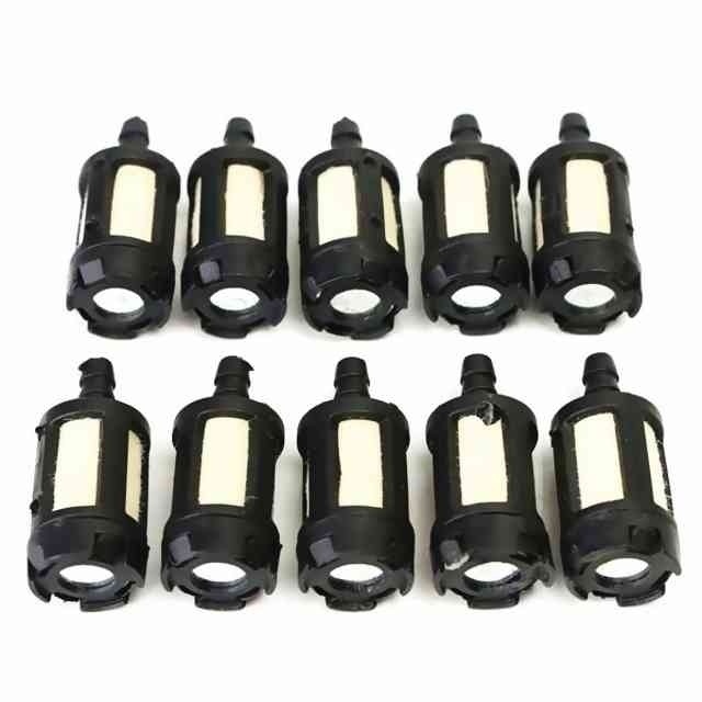 Filtro carburante generale da 10 pezzi per motosega tagliaerba per macchine da giardino a benzina