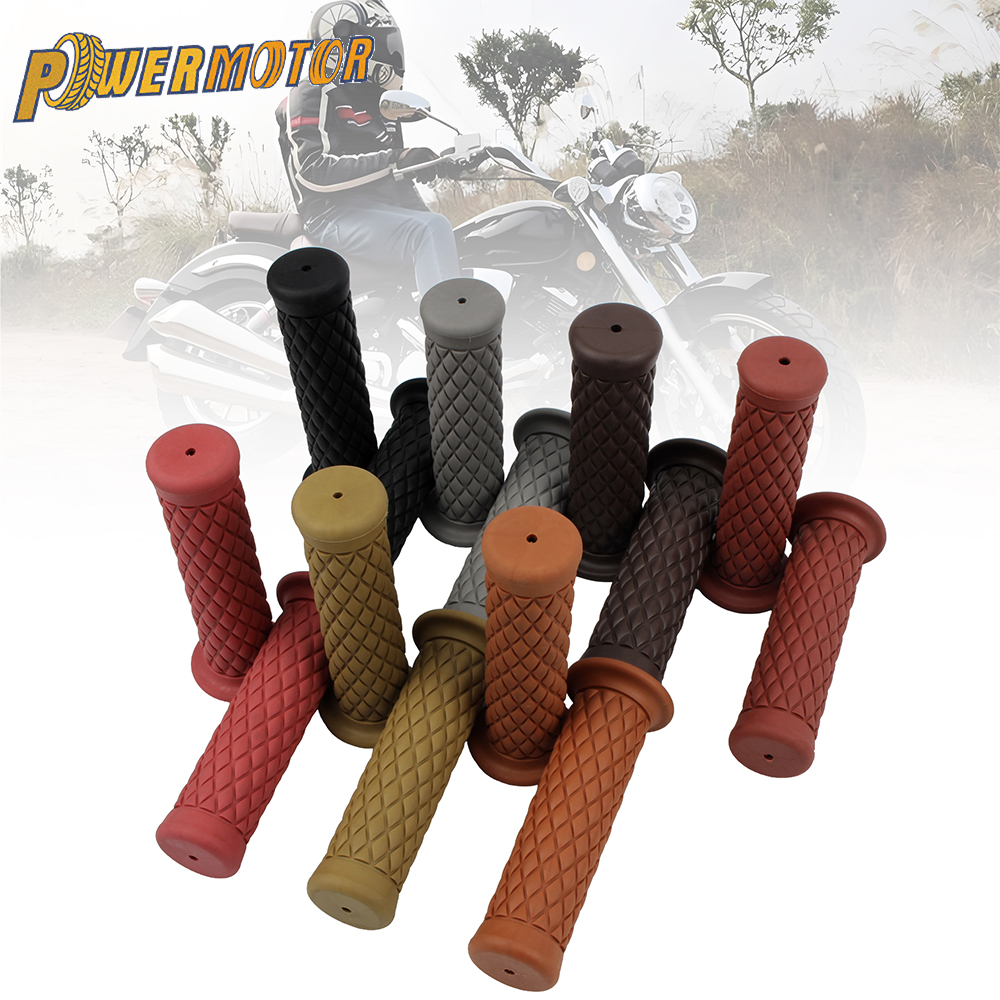 Motorrad Griff Griffe 7/8'' 22mm Lenker Griffe Für Yamaha Kawasaki Suzuki Honda Universal Motocross Motorrad Dirt Pit Bike
