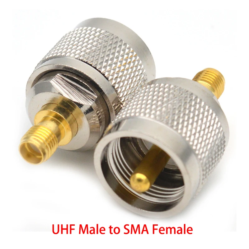 SMA macho hembra a RP SMA N BNC UHF PL259 SO239 TNC adaptador de latón y cobre convertidor de conector Coaxial RF recto