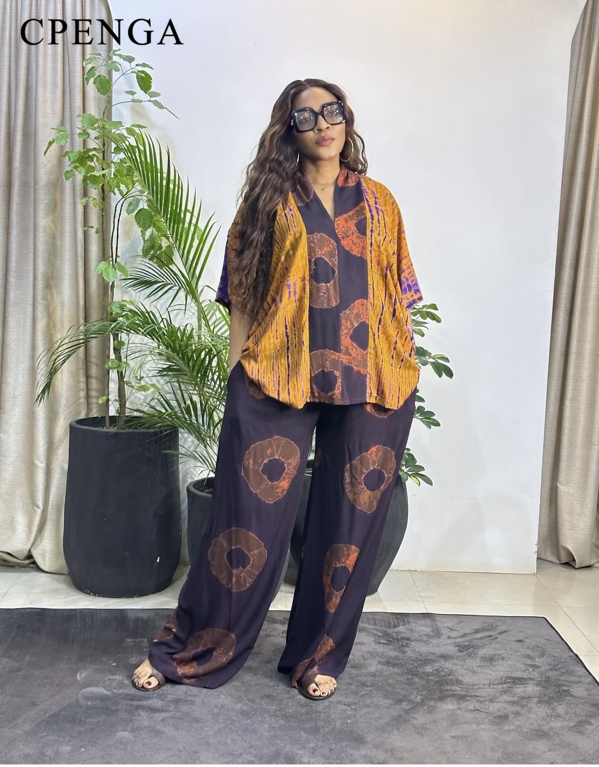 Verão duas peças combinando roupas africanas dashiki para mulheres plus size impresso topo e calça terno 2025 roupa casual nigeriano