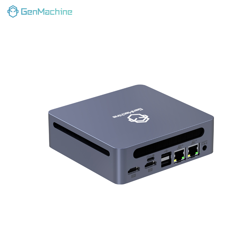 Genmachin AMD Ryzen7 7840HS Ryzen9 7940HS МИНИ-ПК Win11 DDR5 32 ГБ 6400 МГц ОЗУ M.2 2280 SSD WIFI6 BT5.2 Настольный ПК игровой компьютер